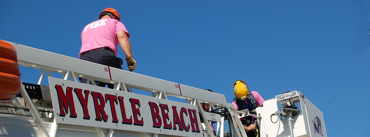Myrtle Beach Fire Ladder